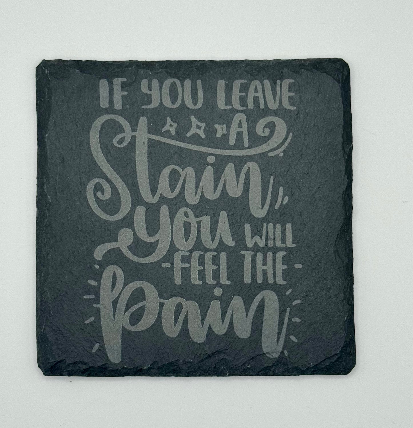 Square Slate Coaster