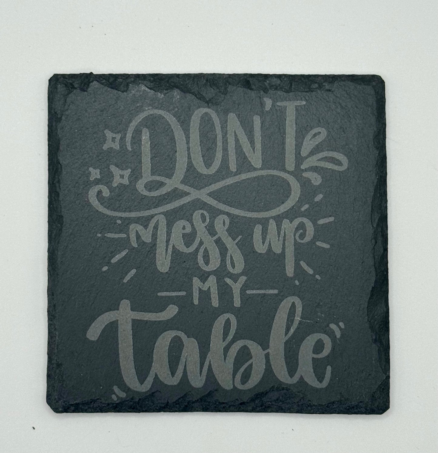Square Slate Coaster
