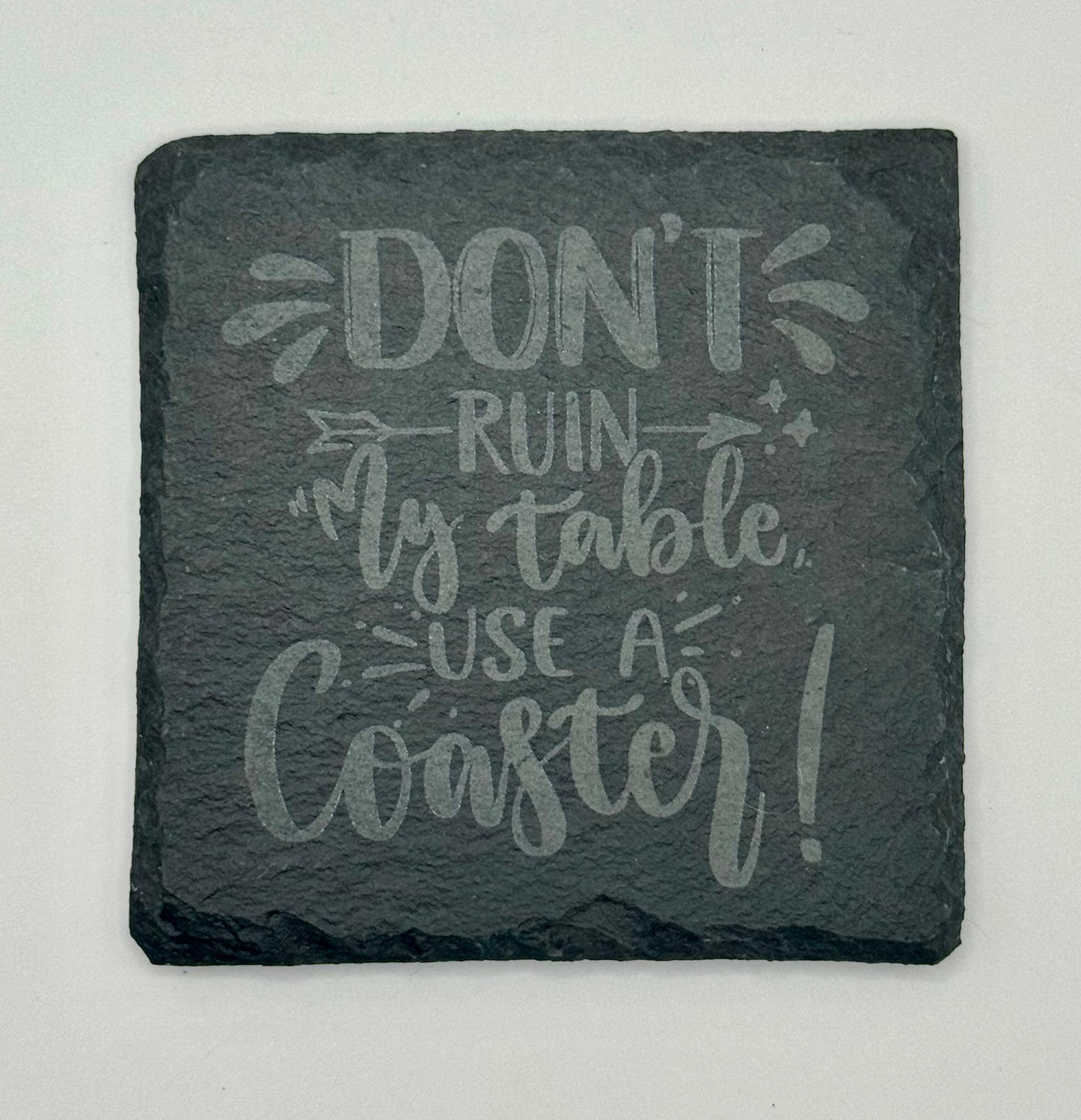 Square Slate Coaster