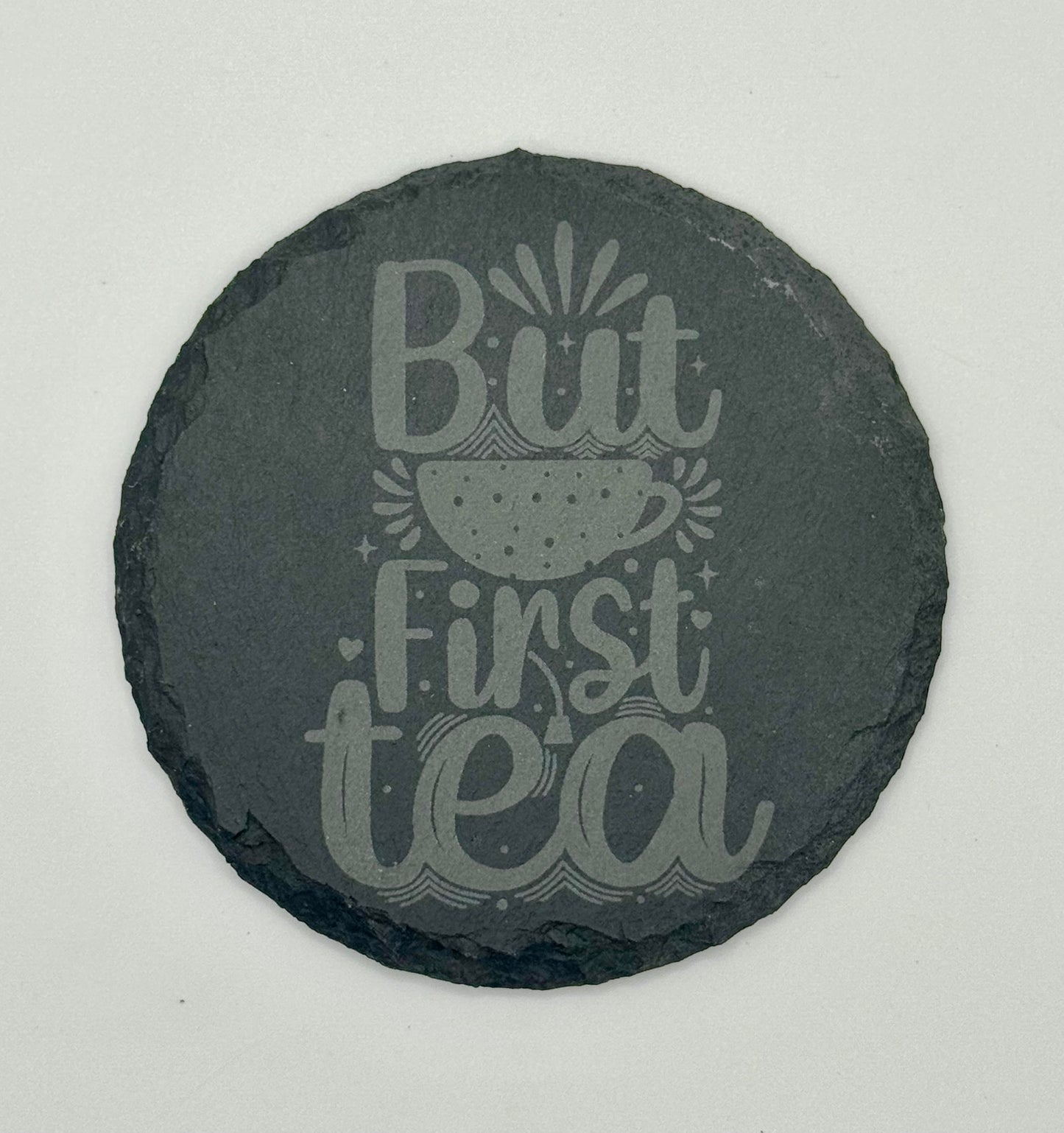 Round Slate Coasters