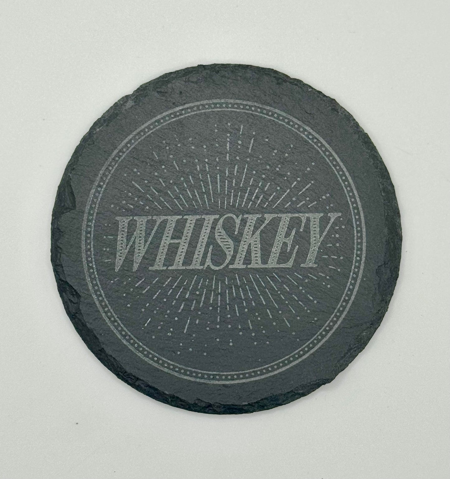 Round Slate Coasters