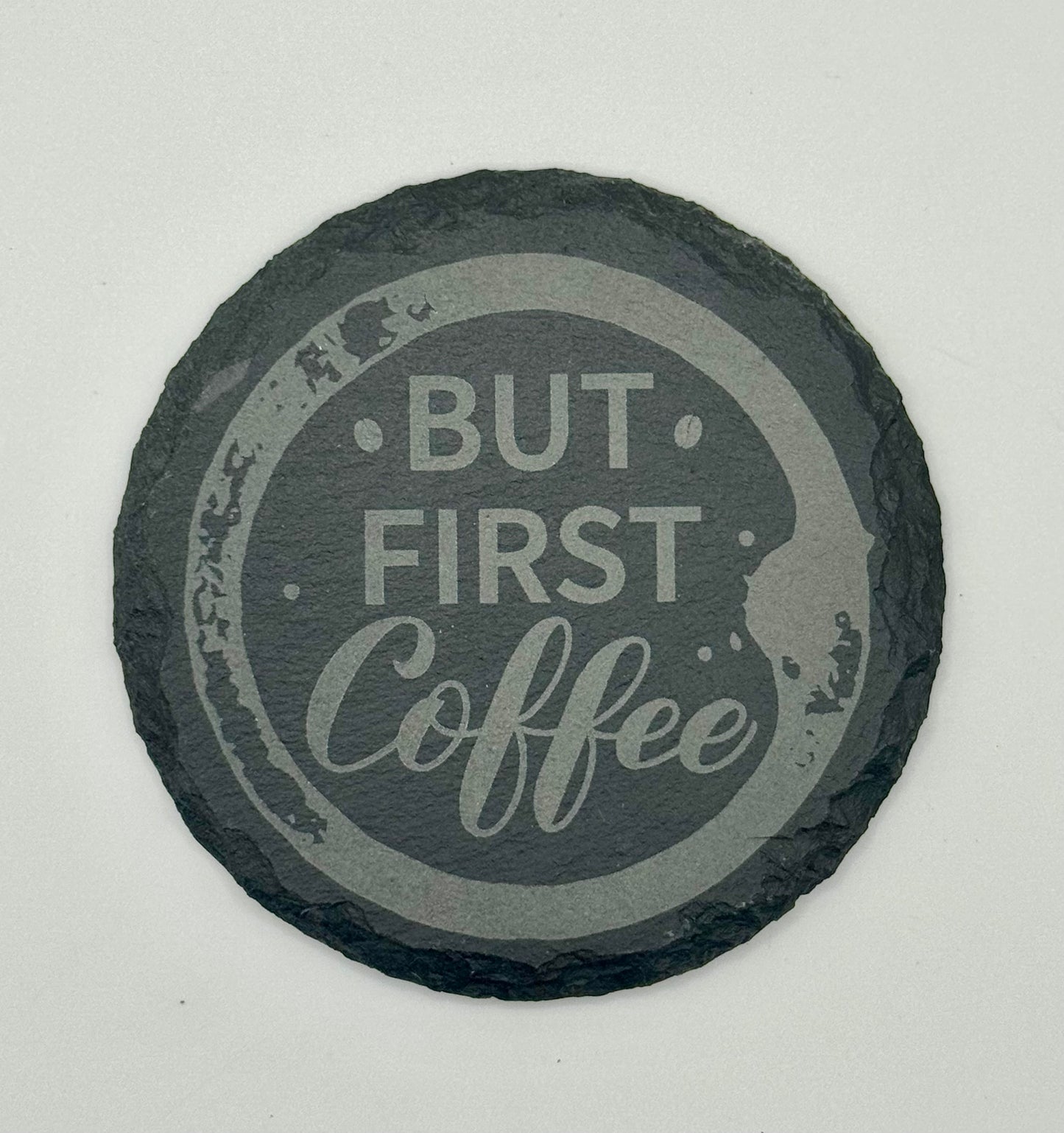 Round Slate Coasters