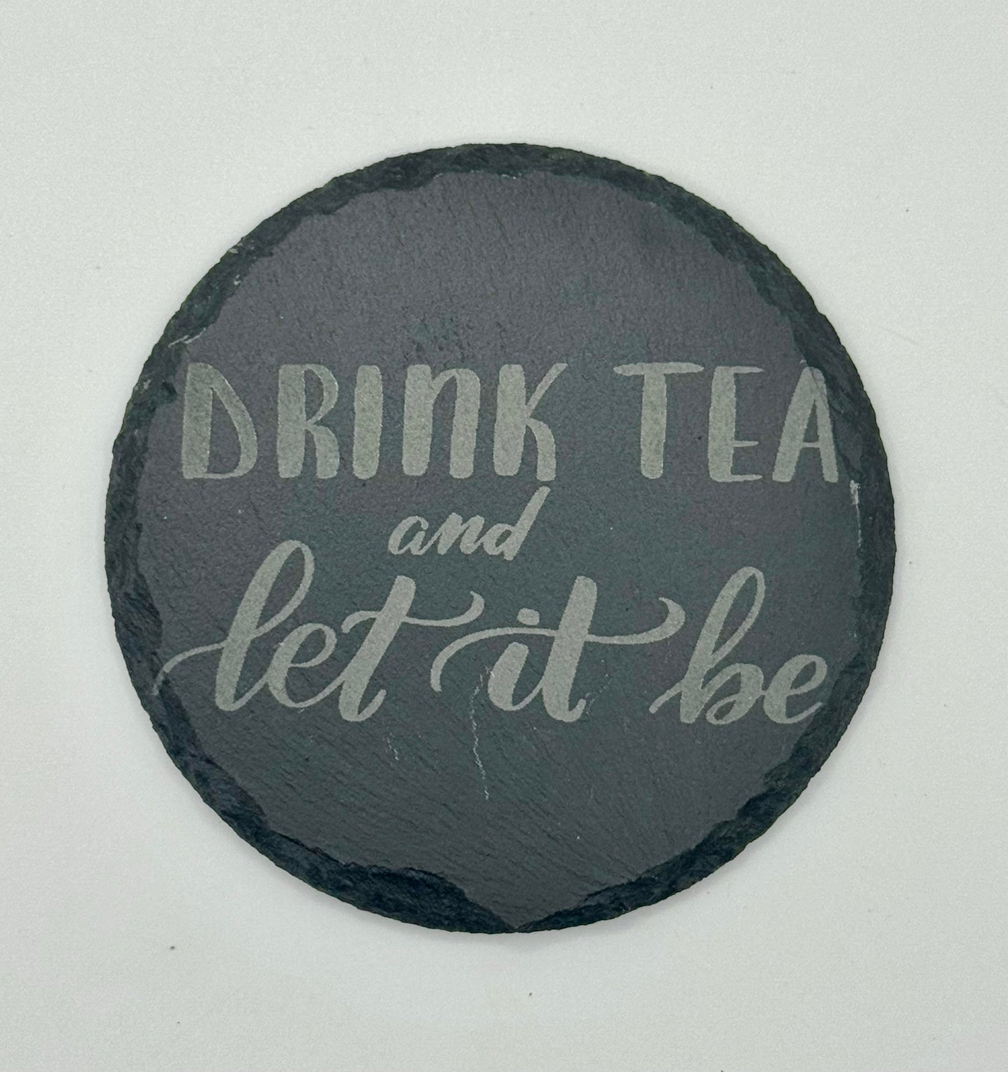 Round Slate Coasters