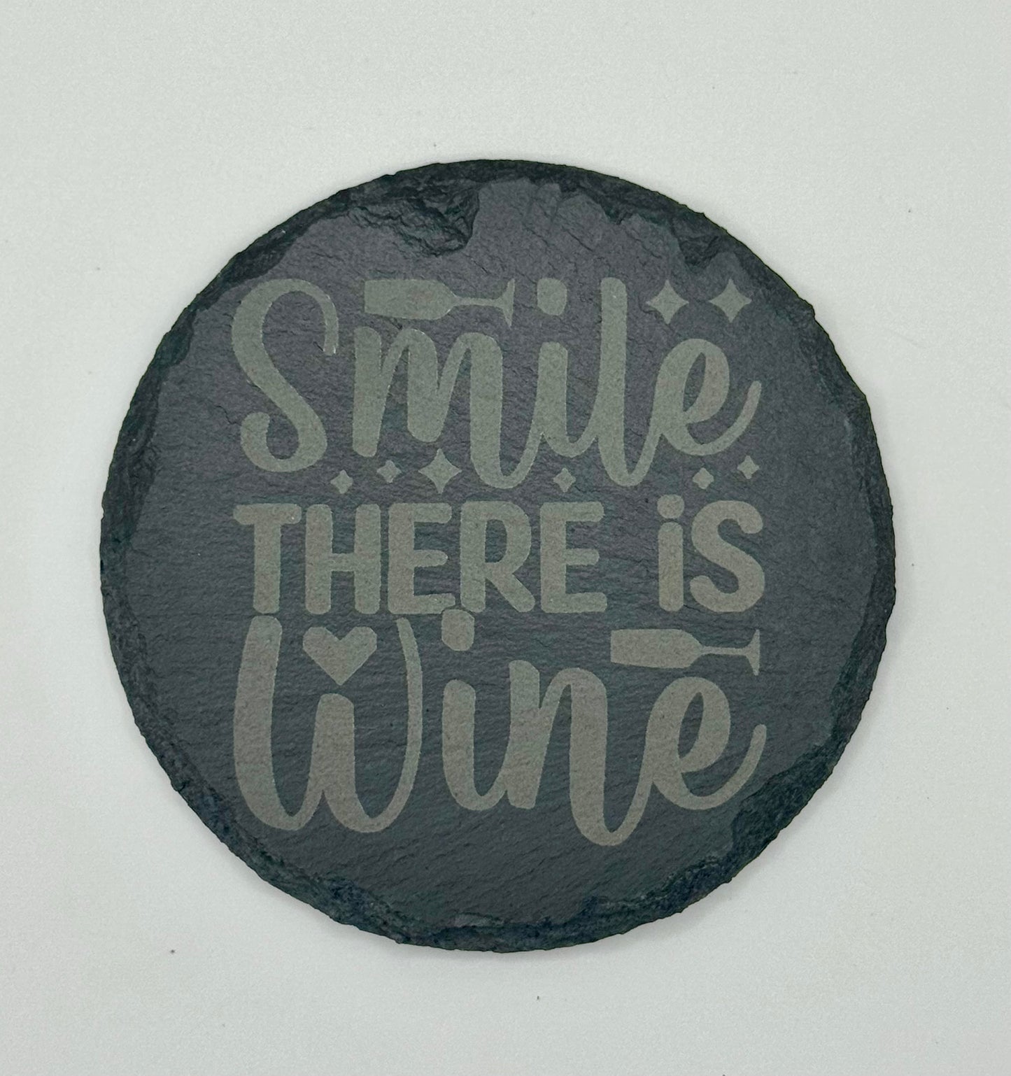 Round Slate Coasters