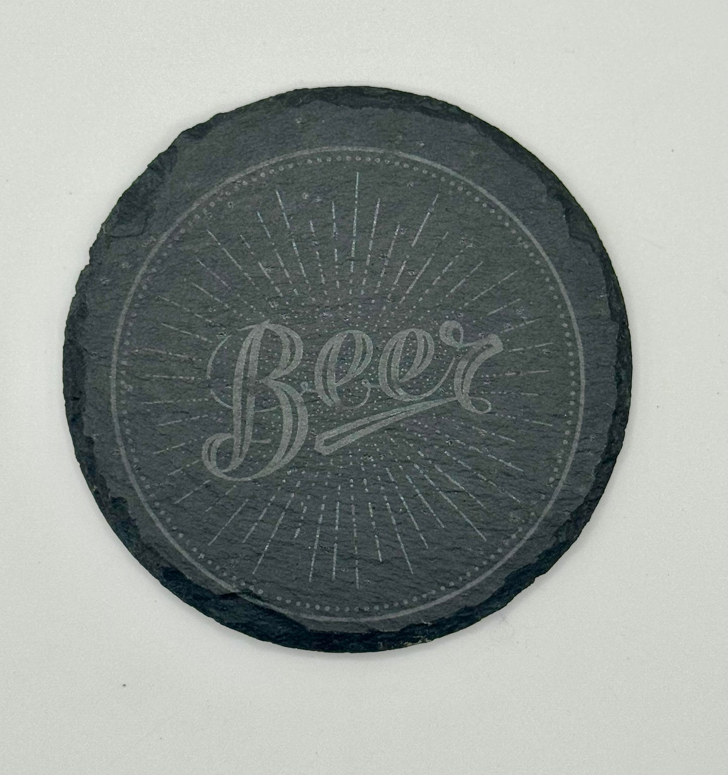 Round Slate Coasters
