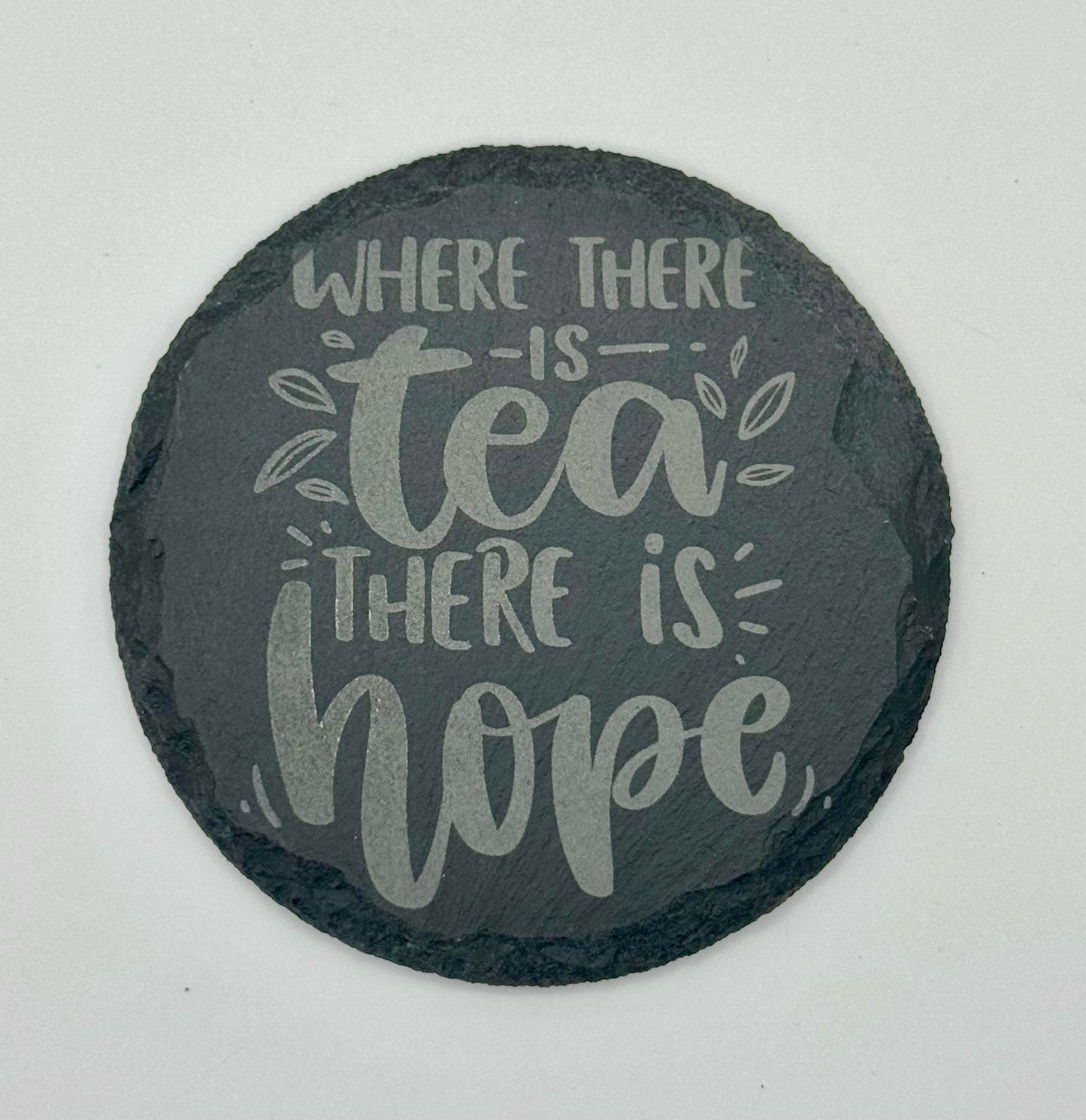 Round Slate Coasters