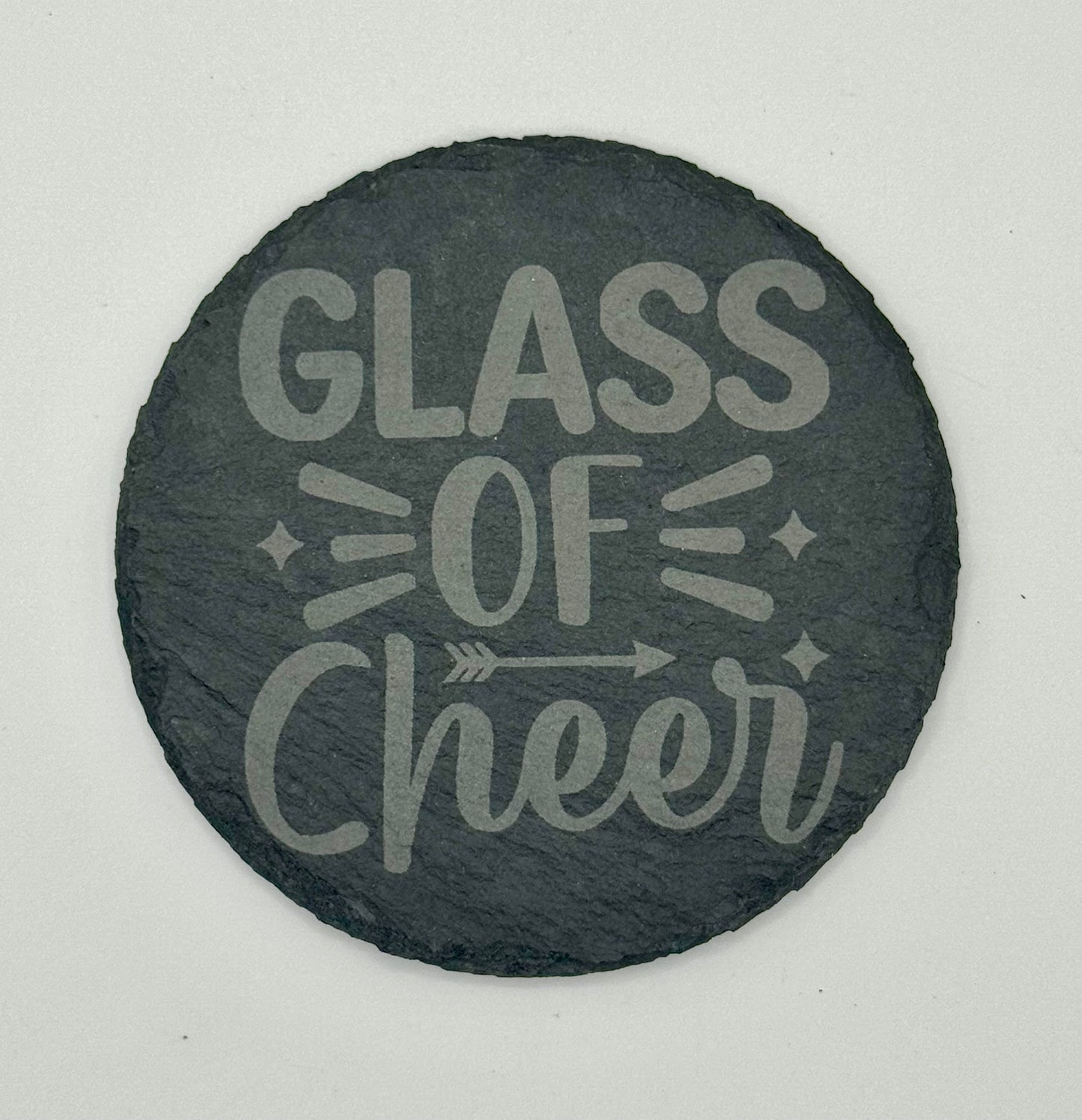 Round Slate Coasters
