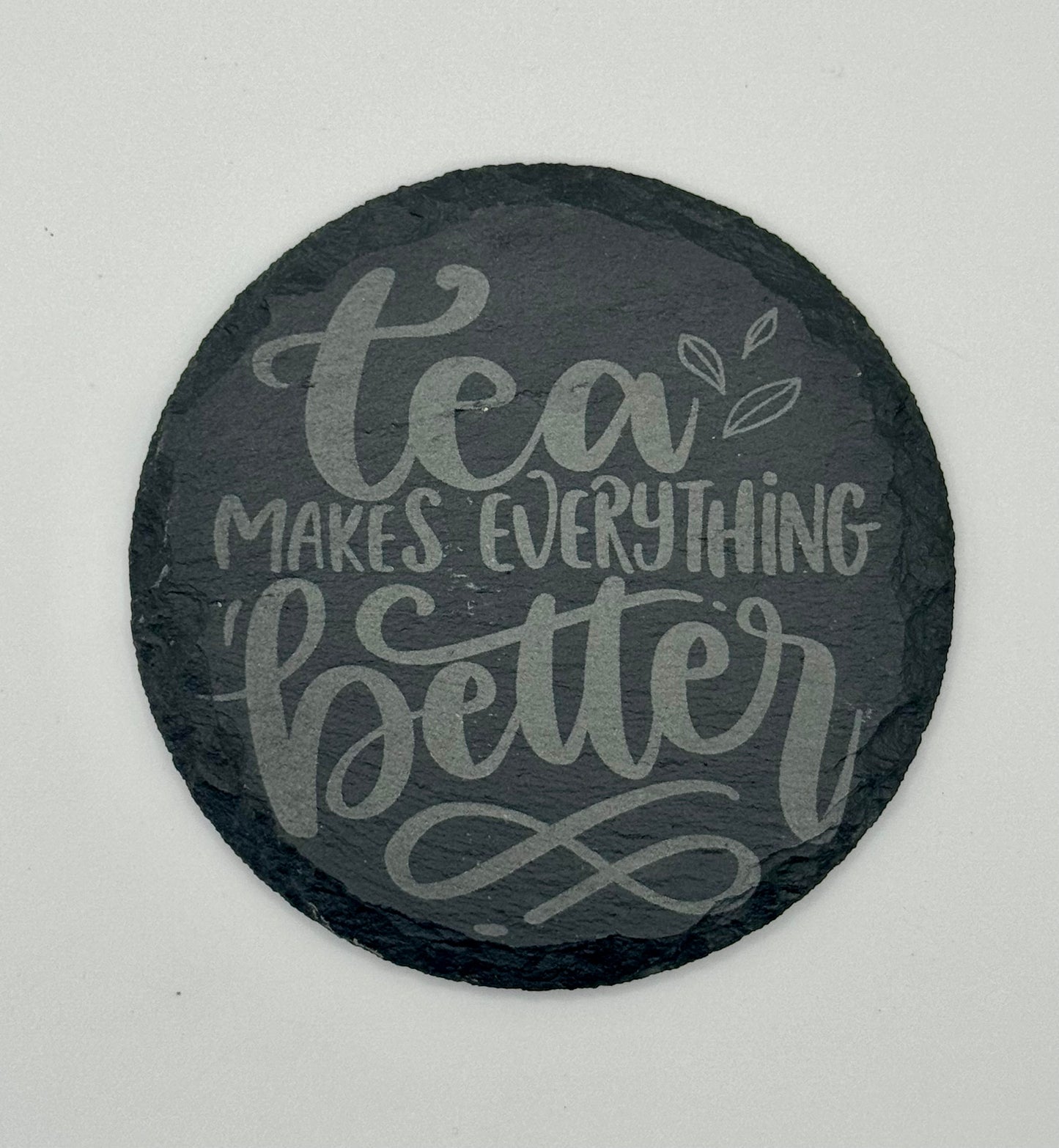 Round Slate Coasters
