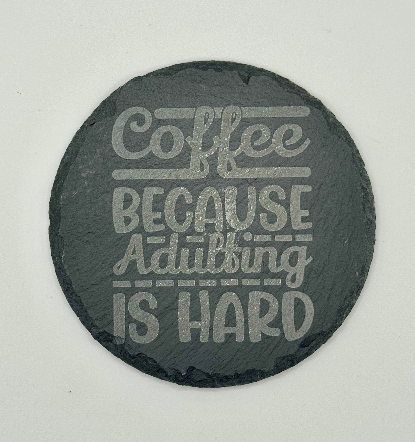 Round Slate Coasters