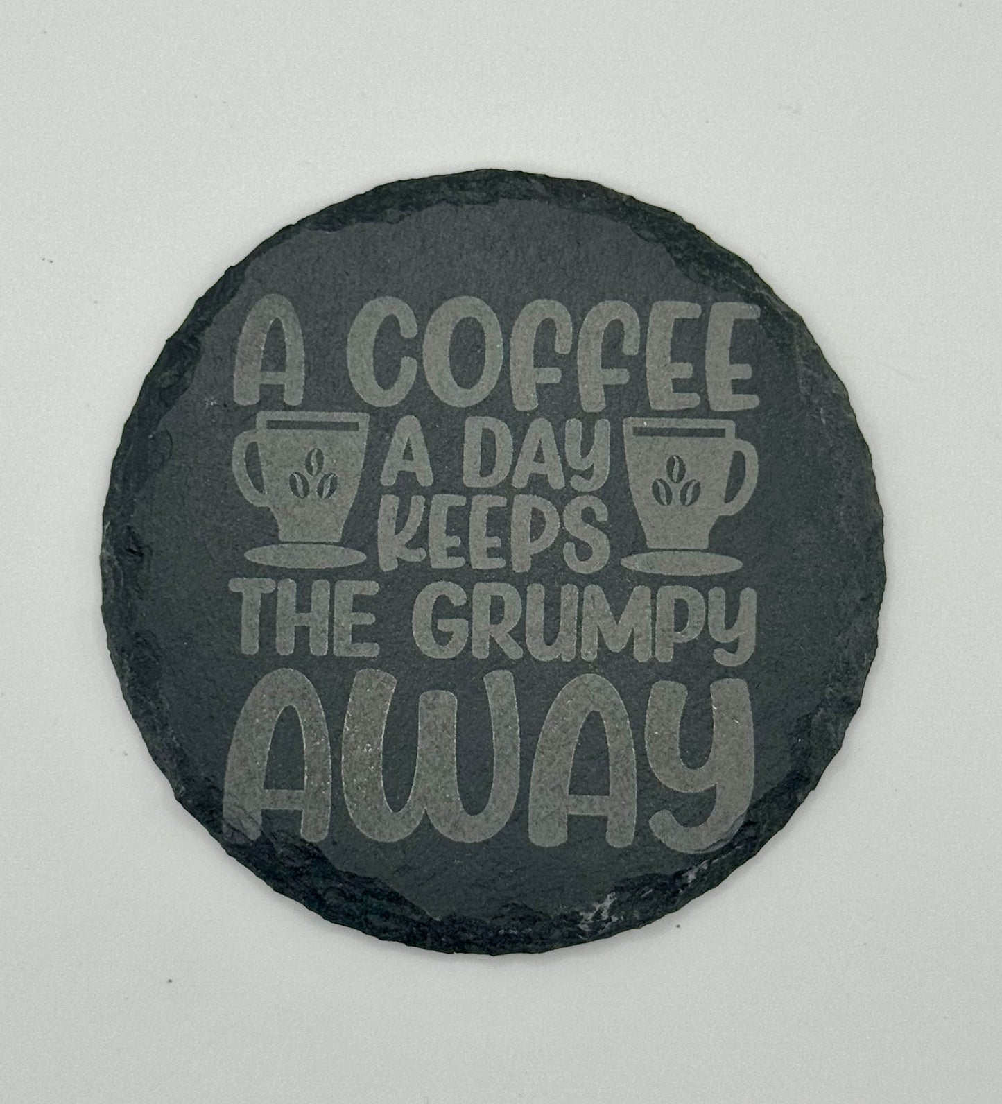 Round Slate Coasters