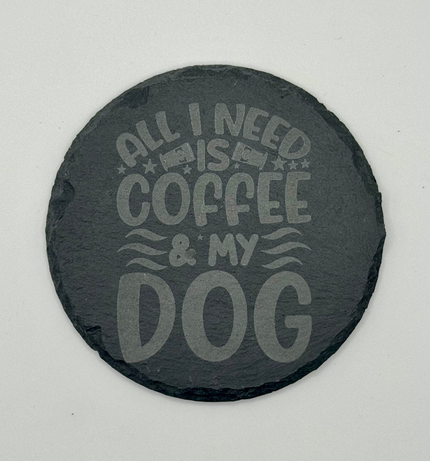 Round Slate Coasters