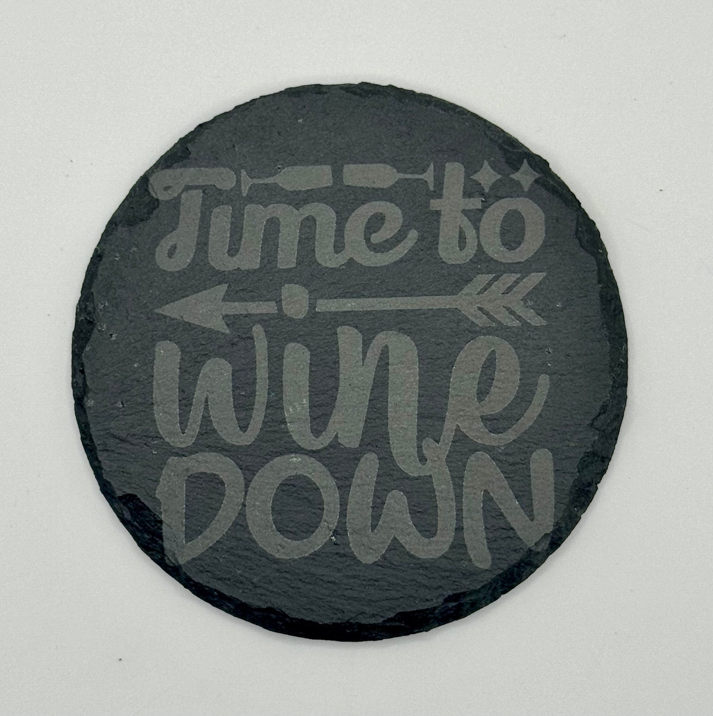 Round Slate Coasters