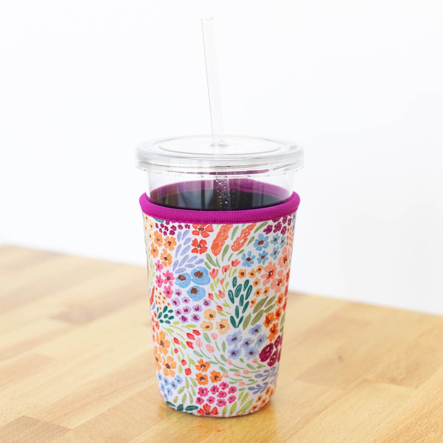 Countryside Blooms Drink Sleeve | Iced Coffee, Drink Cover