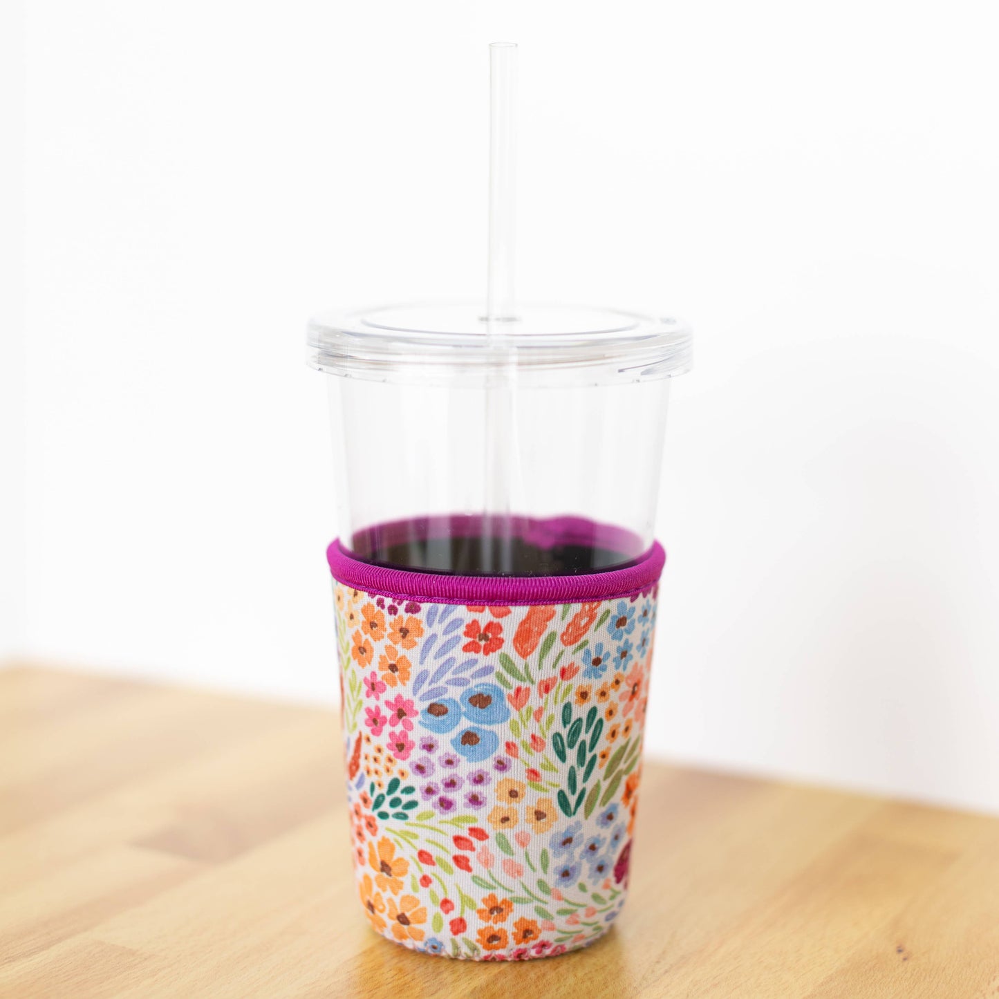 Countryside Blooms Drink Sleeve | Iced Coffee, Drink Cover