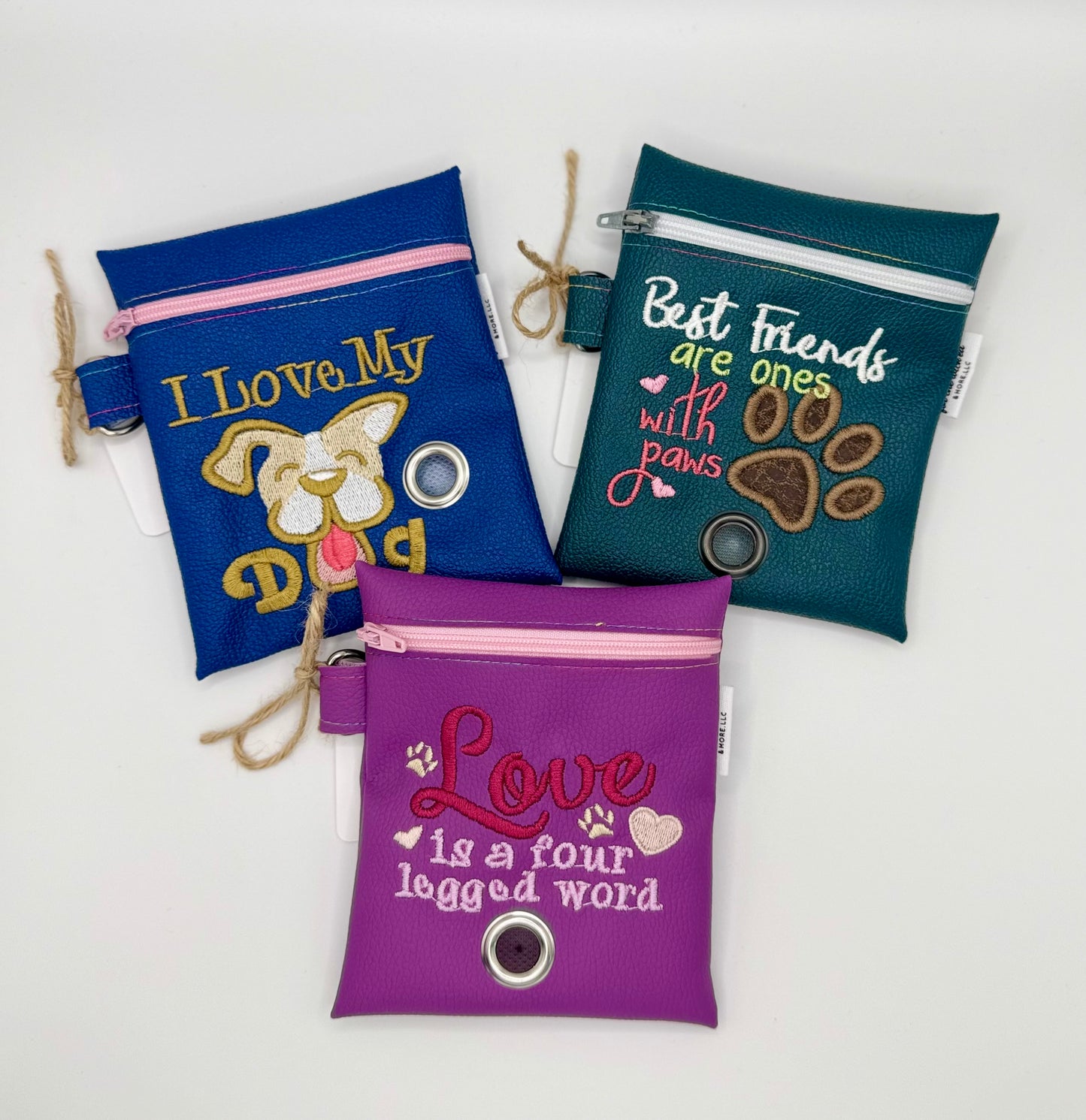 Embroidered Dog Poo Bag