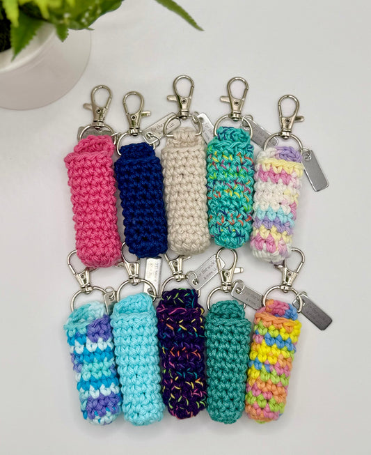 Crocheted Chapstick Holder