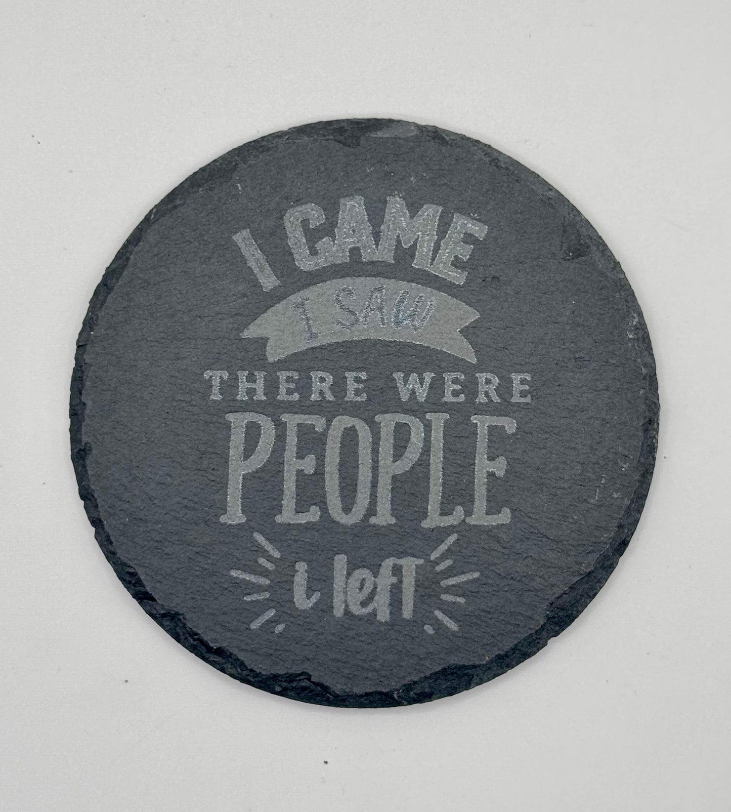 Round Slate Coasters