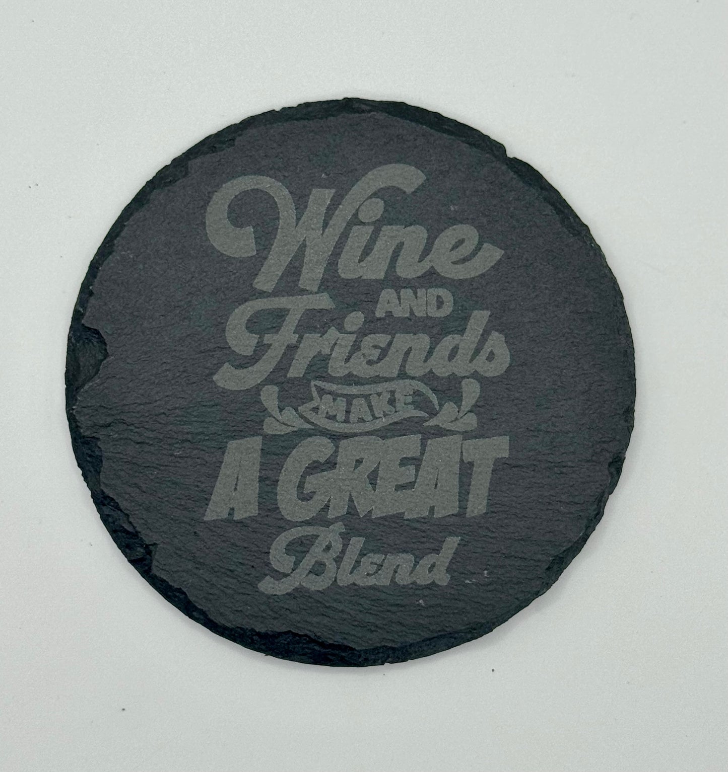 Round Slate Coasters
