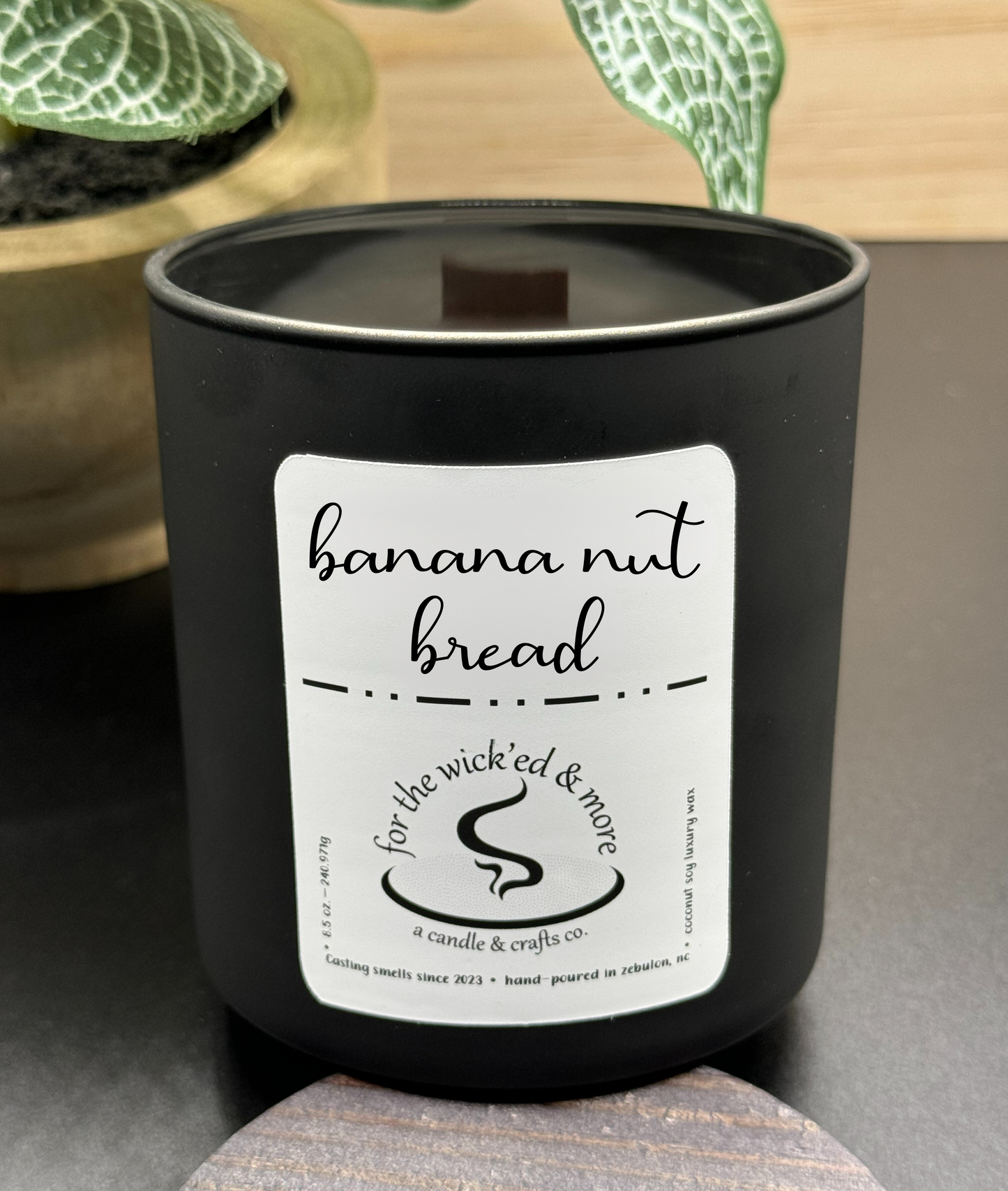 Banana Nut Bread 8.5 oz. Candle