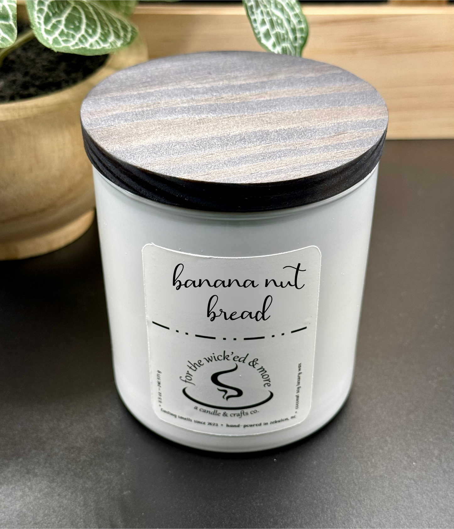 Banana Nut Bread 8.5 oz. Candle