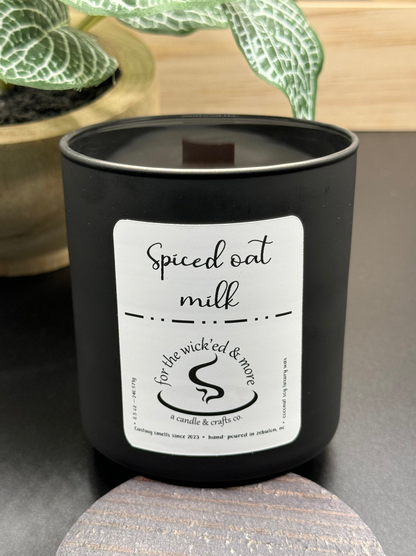 Spiced Oat Milk 8.5 oz. Candle